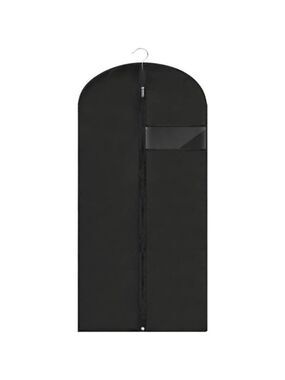 Garment Bags for Hanging Clothes Suit Dress Bag Long Black Travel Storage Cover